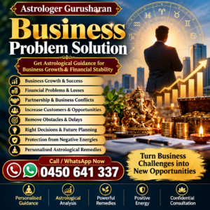 Business Problem Solution - Astrologer Gurusharan 